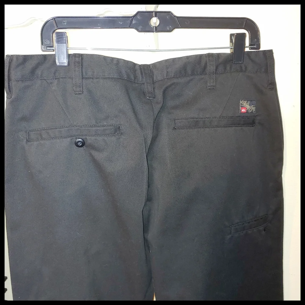 Quicksilver Black Pants, 34 - Picture 3 of 7